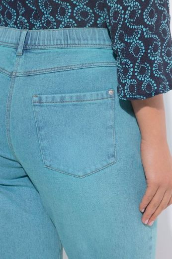 Moda za polnejše Traperice širih nogavica plus velikost, xxl, Ulla Popken in Johann Popken (JP1880)