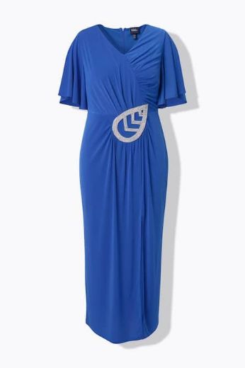 Moda za polnejše Haljina svečana kratkih rukava plus velikost, xxl, Ulla Popken in Johann Popken (JP1880)