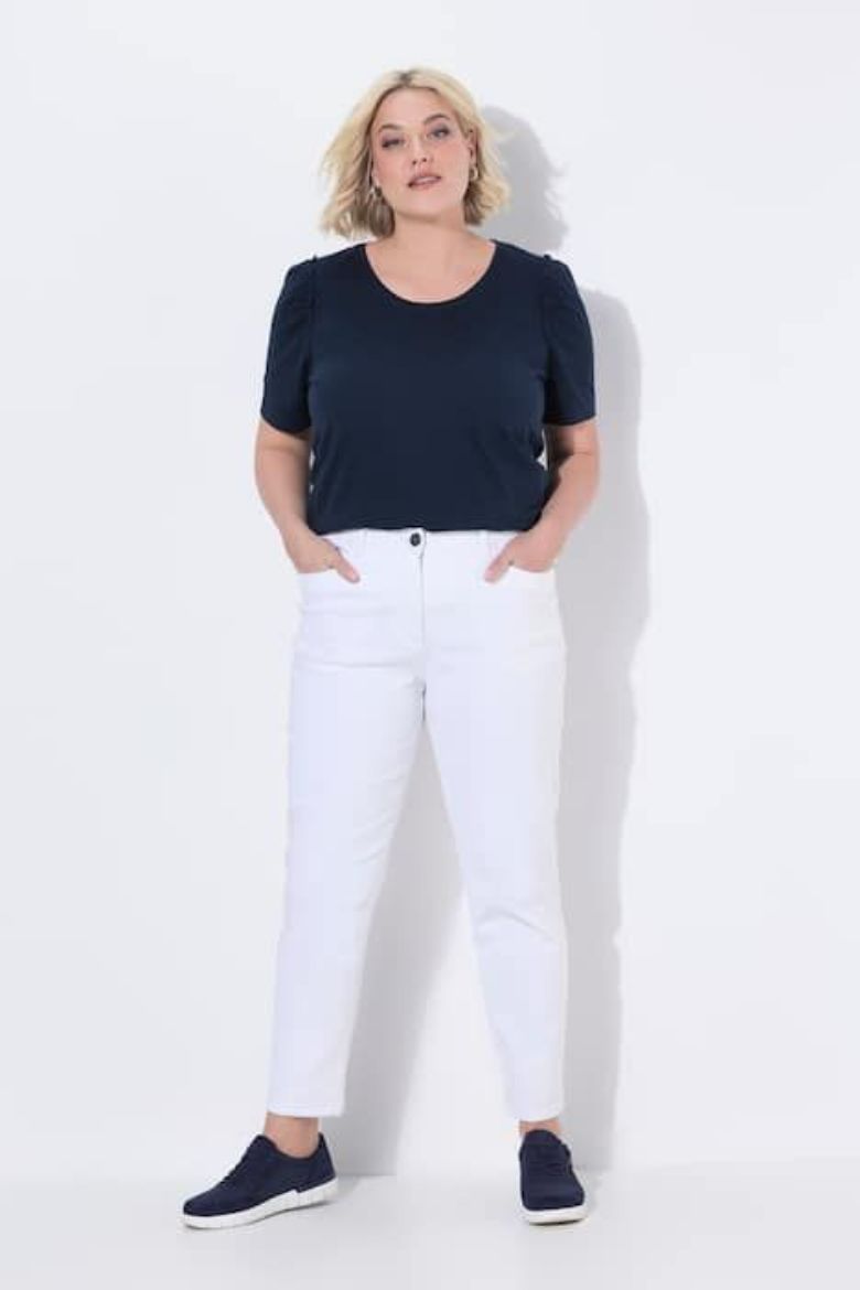 Moda za polnejše Traperice povišenog struka plus velikost, xxl, Ulla Popken in Johann Popken (JP1880)