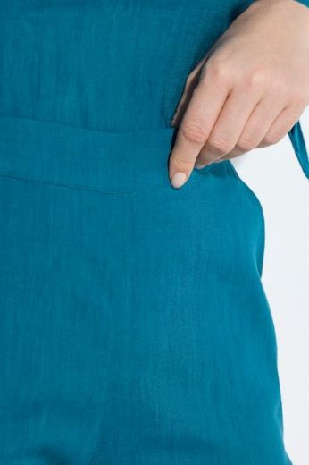 Moda za polnejše Hlače lanene plus velikost, xxl, Ulla Popken in Johann Popken (JP1880)