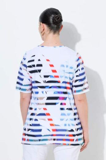 Moda za polnejše Majica kratkih rukava pamučna plus velikost, xxl, Ulla Popken in Johann Popken (JP1880)