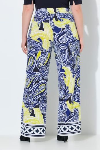 Moda za polnejše Hlače širokih nogavica elastičnog struka plus velikost, xxl, Ulla Popken in Johann Popken (JP1880)