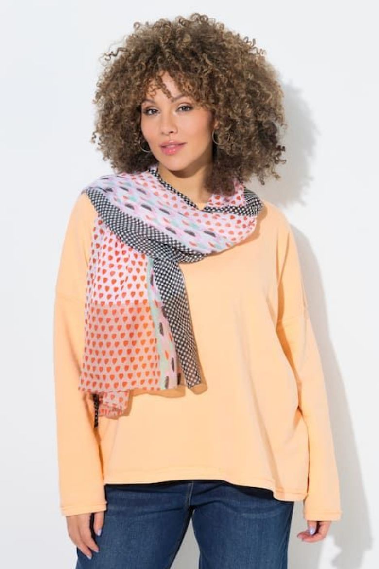 Moda za polnejše Šal plus velikost, xxl, Ulla Popken in Johann Popken (JP1880)