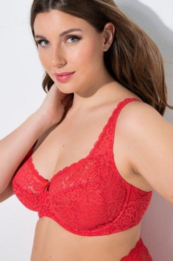 Moda za polnejše Grudnjak Stella plus velikost, xxl, Ulla Popken in Johann Popken (JP1880)