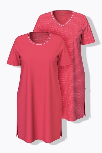Moda za polnejše Spavaćice 2 komada motiv točkica plus velikost, xxl, Ulla Popken in Johann Popken (JP1880)