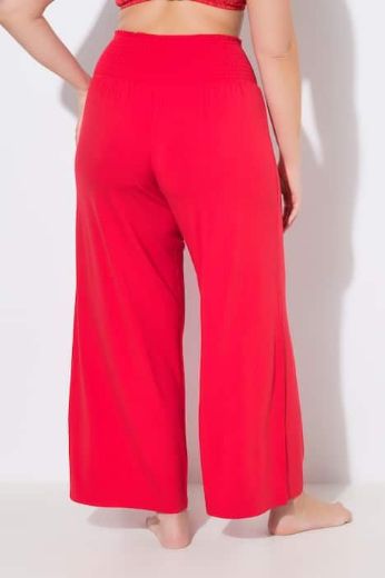 Moda za polnejše Hlače Marlene širok kroj črne 50+ plus velikost, xxl, Ulla Popken in Johann Popken (JP1880)