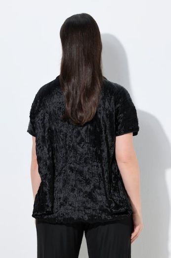 Moda za polnejše Bluza kratkih rukava s ovratnikom plus velikost, xxl, Ulla Popken in Johann Popken (JP1880)