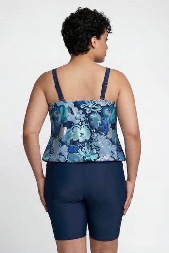 Moda za polnejše Tankini mekanih košarica sa biciklističim hlačicama plus velikost, xxl, Ulla Popken in Johann Popken (JP1880)