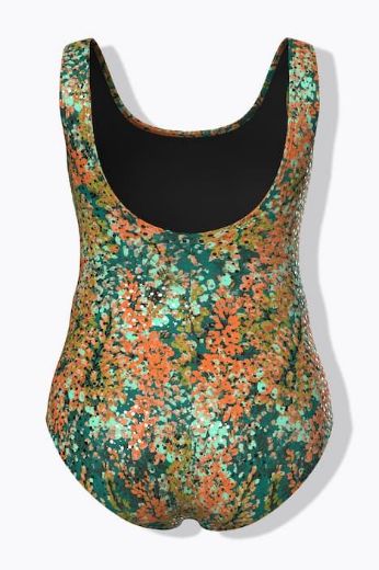 Moda za polnejše Kupaći kostim jednodijelni cvjetni uzorak plus velikost, xxl, Ulla Popken in Johann Popken (JP1880)