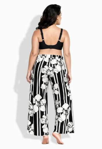 Moda za polnejše Hlače palazzo širokih nogavica elastičnog struka plus velikost, xxl, Ulla Popken in Johann Popken (JP1880)