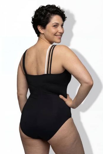Moda za polnejše Kupaći kostim jednodijelni mekanih košarica plus velikost, xxl, Ulla Popken in Johann Popken (JP1880)