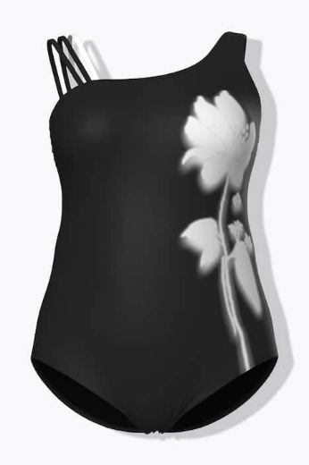 Moda za polnejše Kupaći kostim jednodijelni mekanih košarica plus velikost, xxl, Ulla Popken in Johann Popken (JP1880)