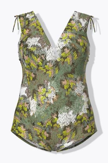 Moda za polnejše Kupaći kostim jednodijelni mekanih košarica plus velikost, xxl, Ulla Popken in Johann Popken (JP1880)