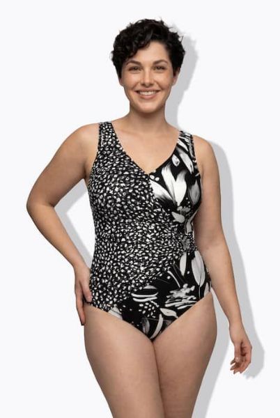 Slika Kupaći kostim jednodijelni s ukrasom