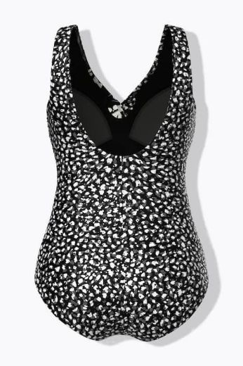 Moda za polnejše Kupaći kostim jednodijelni s ukrasom plus velikost, xxl, Ulla Popken in Johann Popken (JP1880)