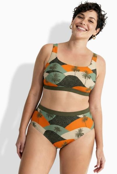 Slika Kupaći kostim dvodijelni mekanih košarica