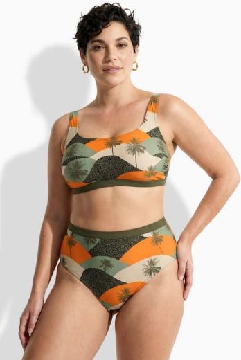 Moda za polnejše Kupaći kostim dvodijelni mekanih košarica plus velikost, xxl, Ulla Popken in Johann Popken (JP1880)