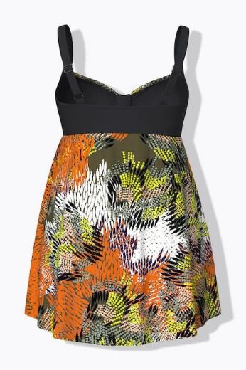 Moda za polnejše Kupaća haljina mekanih košarica plus velikost, xxl, Ulla Popken in Johann Popken (JP1880)