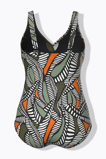 Moda za polnejše Kupaći kostim jednodijelni mekanih košarica plus velikost, xxl, Ulla Popken in Johann Popken (JP1880)