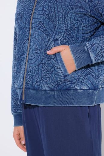 Moda za polnejše Jakna lagana s patentnim zatvaračem plus velikost, xxl, Ulla Popken in Johann Popken (JP1880)