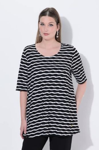 Moda za polnejše Majica kratkih rukava plus velikost, xxl, Ulla Popken in Johann Popken (JP1880)