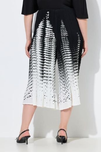 Moda za polnejše Hlače elegantne širokih nogavica elastičnog struka plus velikost, xxl, Ulla Popken in Johann Popken (JP1880)