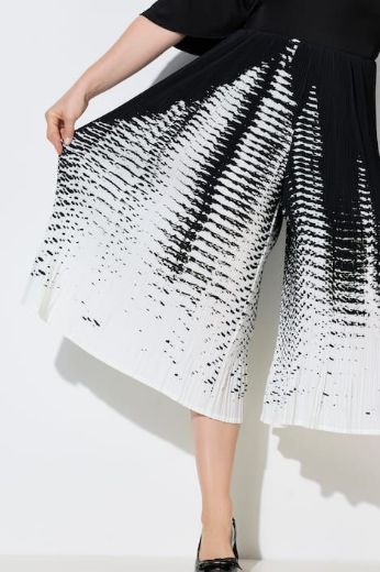 Moda za polnejše Hlače elegantne širokih nogavica elastičnog struka plus velikost, xxl, Ulla Popken in Johann Popken (JP1880)