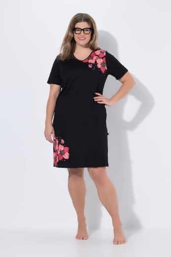 Moda za polnejše Spavaćica kratkih rukava 2 u paketu plus velikost, xxl, Ulla Popken in Johann Popken (JP1880)