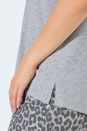 Moda za polnejše Majica kratkih rukava šireg kroja plus velikost, xxl, Ulla Popken in Johann Popken (JP1880)