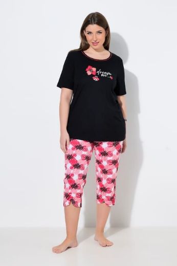 Moda za polnejše Pidžama dvodijelna kratkih rukava plus velikost, xxl, Ulla Popken in Johann Popken (JP1880)