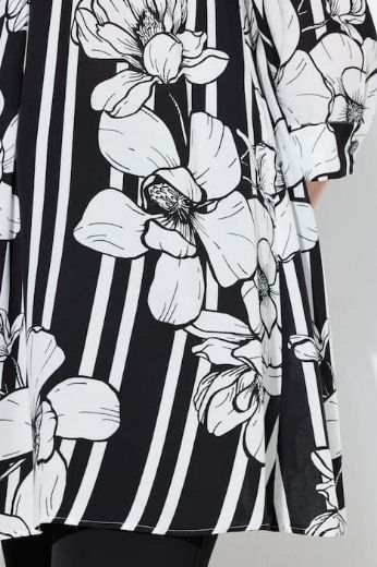 Moda za polnejše Tunika 3/4 rukava plus velikost, xxl, Ulla Popken in Johann Popken (JP1880)