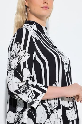 Moda za polnejše Tunika 3/4 rukava plus velikost, xxl, Ulla Popken in Johann Popken (JP1880)