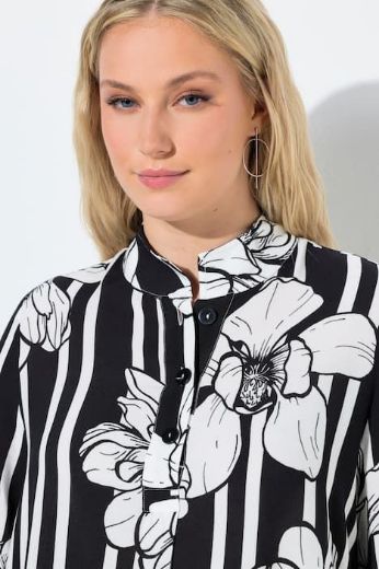 Moda za polnejše Tunika 3/4 rukava plus velikost, xxl, Ulla Popken in Johann Popken (JP1880)