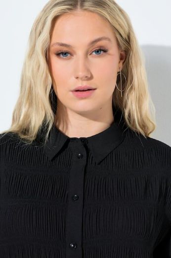 Moda za polnejše Bluza dugih rukava strukturirana plus velikost, xxl, Ulla Popken in Johann Popken (JP1880)