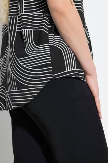 Moda za polnejše Bluza kratkih rukava V izreza plus velikost, xxl, Ulla Popken in Johann Popken (JP1880)