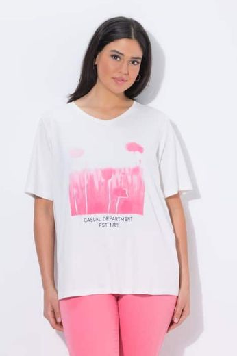 Moda za polnejše Majica kratkih rukava plus velikost, xxl, Ulla Popken in Johann Popken (JP1880)