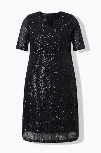 Moda za polnejše Haljina svečana kratkih rukava A kroja plus velikost, xxl, Ulla Popken in Johann Popken (JP1880)