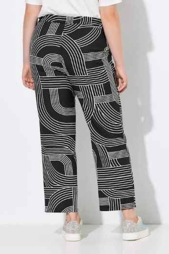 Moda za polnejše Hlače širokih nogavica elastičnog struka plus velikost, xxl, Ulla Popken in Johann Popken (JP1880)