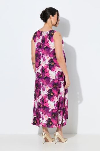 Moda za polnejše Haljina elegantna bez rukava cvjetnog uzorka plus velikost, xxl, Ulla Popken in Johann Popken (JP1880)