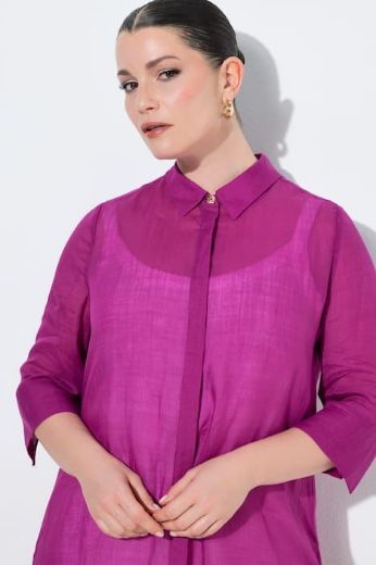 Moda za polnejše Bluza 3/4 rukava dužeg kroja plus velikost, xxl, Ulla Popken in Johann Popken (JP1880)