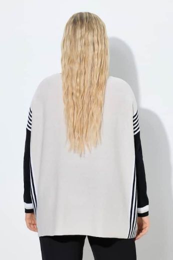 Moda za polnejše Pulover dugih rukava plus velikost, xxl, Ulla Popken in Johann Popken (JP1880)