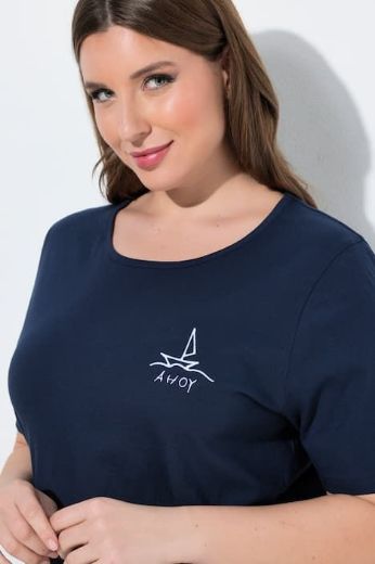 Moda za polnejše Pidžama gornji dio kratkih rukava plus velikost, xxl, Ulla Popken in Johann Popken (JP1880)