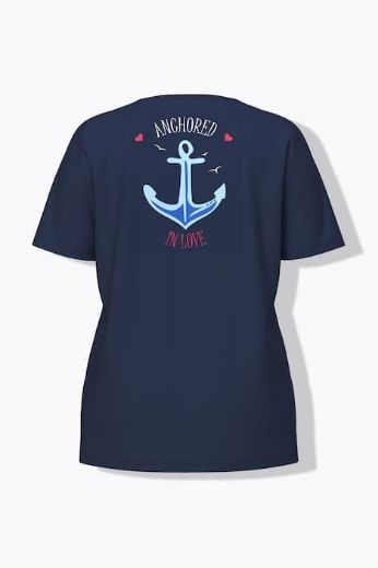 Moda za polnejše Pidžama gornji dio kratkih rukava plus velikost, xxl, Ulla Popken in Johann Popken (JP1880)