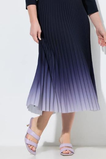 Moda za polnejše Haljina elegantna midi 3/4 rukava plus velikost, xxl, Ulla Popken in Johann Popken (JP1880)