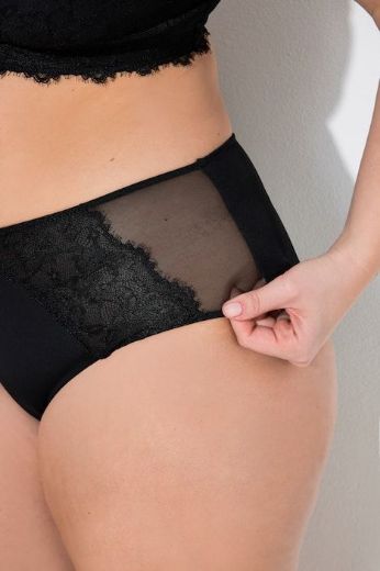 Moda za polnejše Gaćice midi plus velikost, xxl, Ulla Popken in Johann Popken (JP1880)