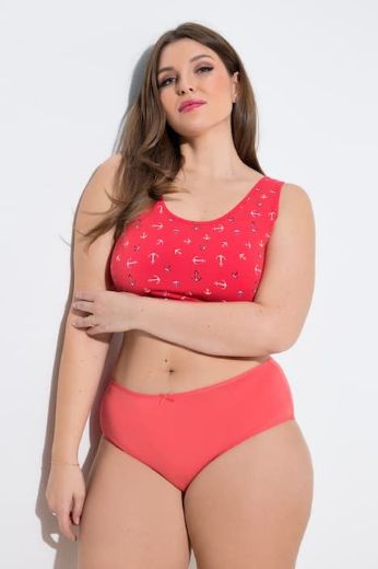 Moda za polnejše Gaćice midi 5 komada plus velikost, xxl, Ulla Popken in Johann Popken (JP1880)