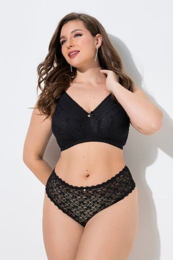 Moda za polnejše Gaćice tange 3 komada plus velikost, xxl, Ulla Popken in Johann Popken (JP1880)