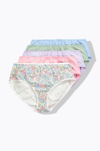 Moda za polnejše Gaćice midi 5 komada plus velikost, xxl, Ulla Popken in Johann Popken (JP1880)