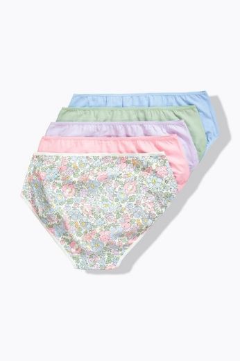 Moda za polnejše Gaćice midi 5 komada plus velikost, xxl, Ulla Popken in Johann Popken (JP1880)