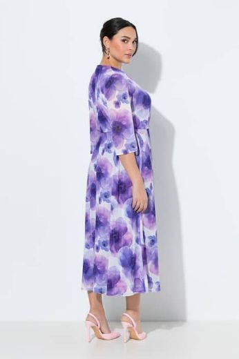 Moda za polnejše Haljina elegantna maxi 3/4 rukava plus velikost, xxl, Ulla Popken in Johann Popken (JP1880)